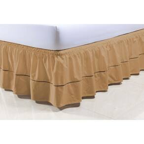 Saia Box Colchão King 1,98M X 2,00M X 30Cm 100% Algodão 2