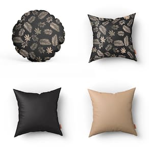 Kit Capas De Almofadas Decorativas Com Redonda 40X40Cm 346