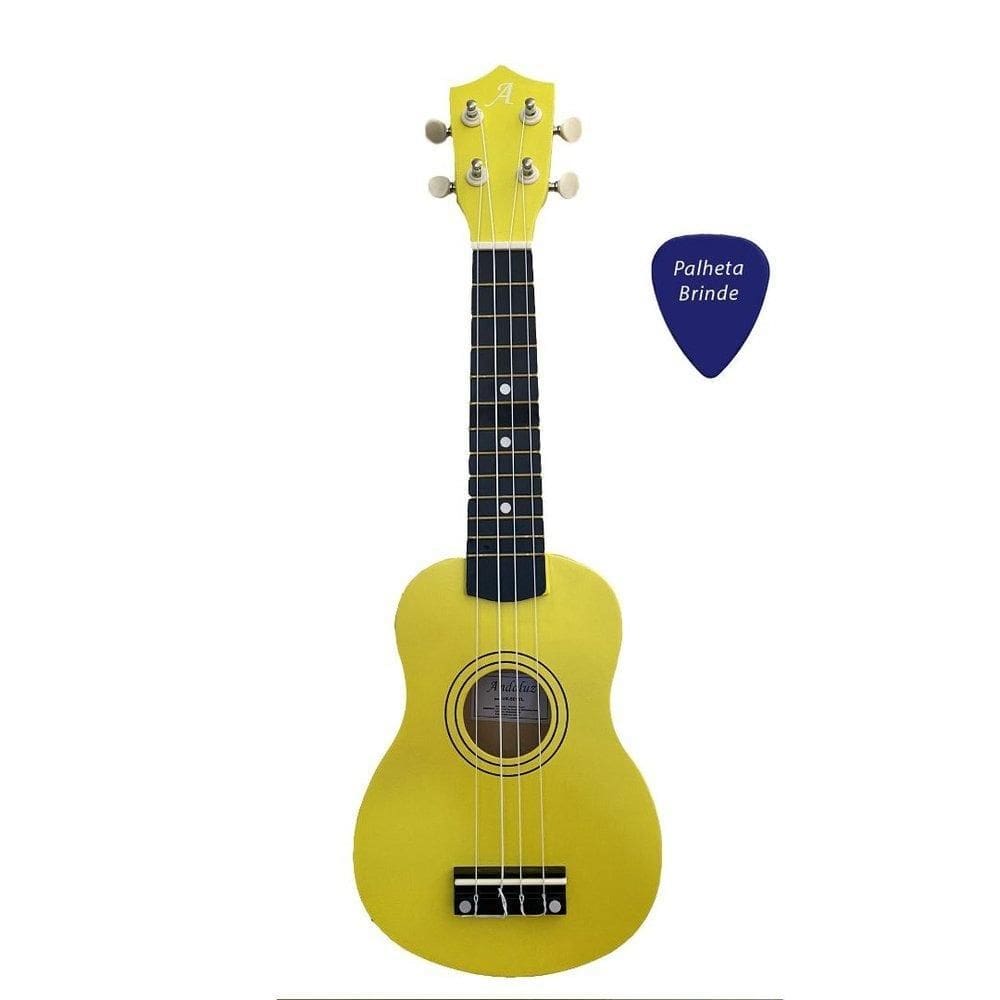 Ukulele Andaluz Amarelo Soprano Uks-01 Yl