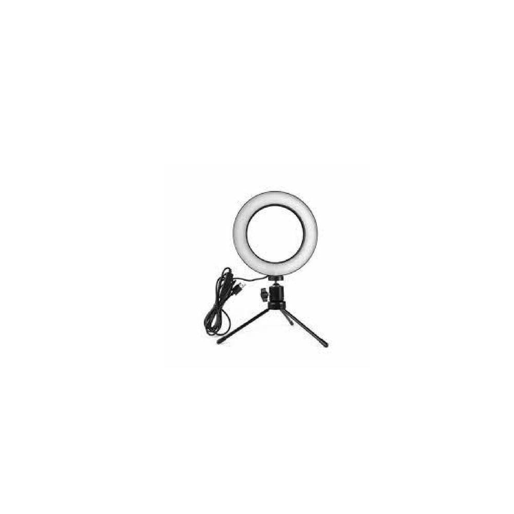 Iluminador Led Ring Light 6 16Cm 3200/5000K Tripe 12,5Cm