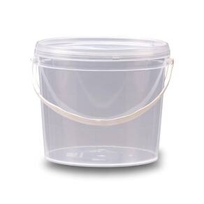 Balde 2.2L Transparente Para Lembrancinha - Kit 20 Pçs
