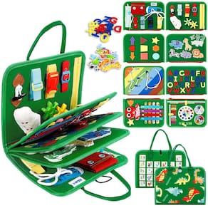 Brinquedos Montessori Toddler Busy Board Esjay para meninos e meninas