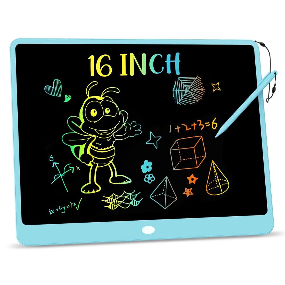 Tablet de escrita LCD KOKODI de 16 polegadas colorido por 3-6 anos
