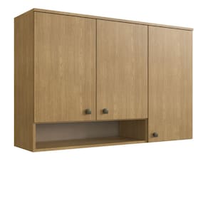 Armário Aéreo 3 Portas 120cm 100 MDF May Cadorin Móveis