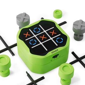 Consola de jogos de quebra-cabeça Giiker Tic Tac Toe Bolt 3 em 1