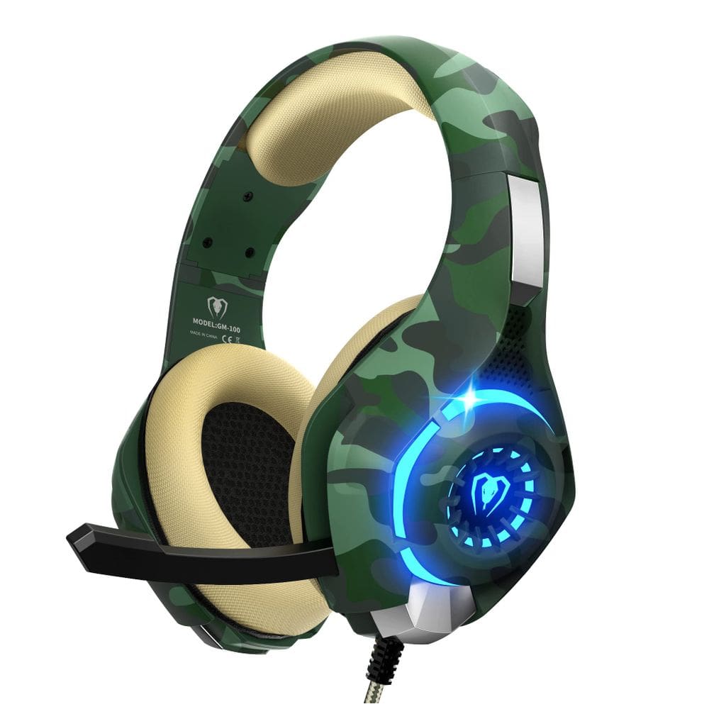 Fone de ouvido para jogos Tatybo para PS4 PS5 Xbox One com som surround 3D