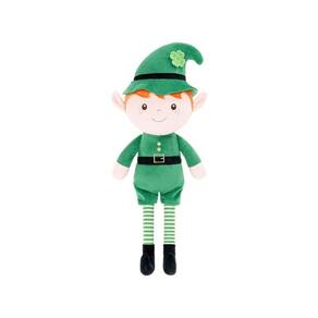 Boneca de pelúcia Gloveleya Saint Patrick`s Day verde 16 cm para menino
