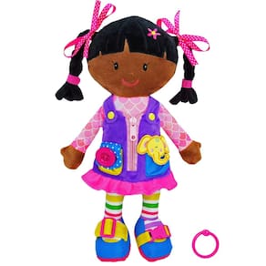 Boneca educacional de pelúcia June Garden Dressy Friends