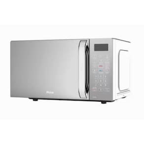 Forno de Micro-ondas Philco PMO23EB com Menu FIT 20 Litros - Branco e Prata - 110v