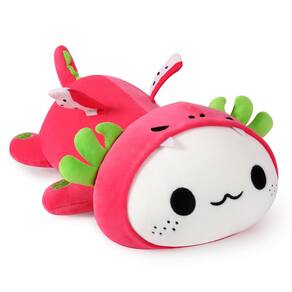 Brinquedo de pelúcia Onsoyours Axolotl Dragon Fruit para crianças de 19 cm
