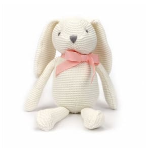 Coelhinho de algodão orgânico FLUFFYFUN de pelúcia