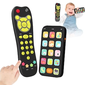 Conjunto de brinquedos Toy Phone Baby Remote Control KALUYA com luz musical