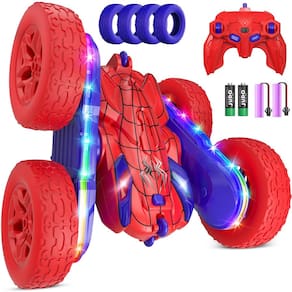 Carro de controle remoto Jimdella Spider RC Stunt 360° Flips Kids 5-7