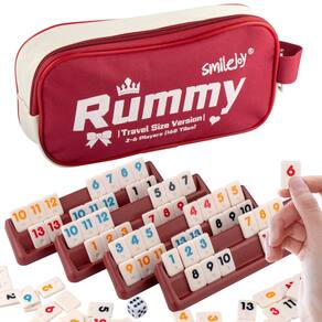 Conjunto de jogos Travel Rummy Mini Rummy Cube Six Player Edition