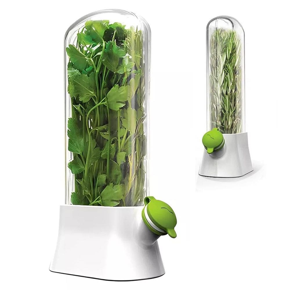 Herbario Dispenser Conserva Ervas Frescas Salsa Alface Alecrim Hortela vegetais Legumes