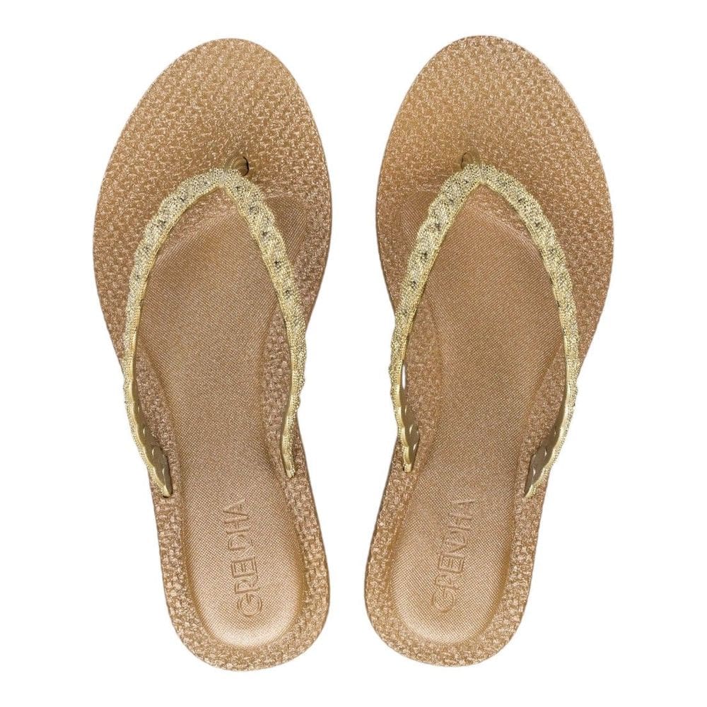 Chinelo Rasteiro Feminino Estilo Todo Dia Glam Grendha