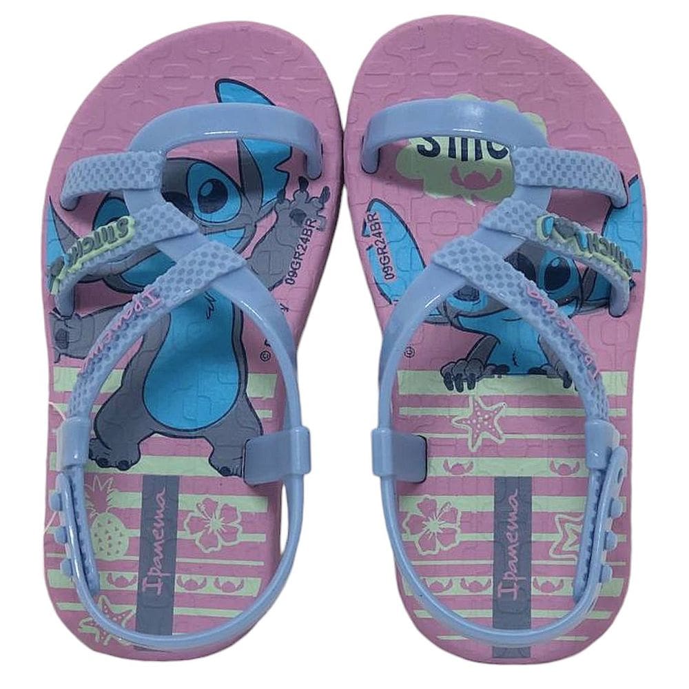 Sandalia Infantil Menina Conforto Casual Stitch Ipanema