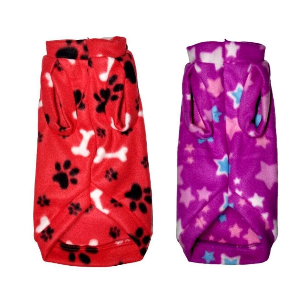 Kit 2 Roupas Para Cães - Suéter De Inverno M