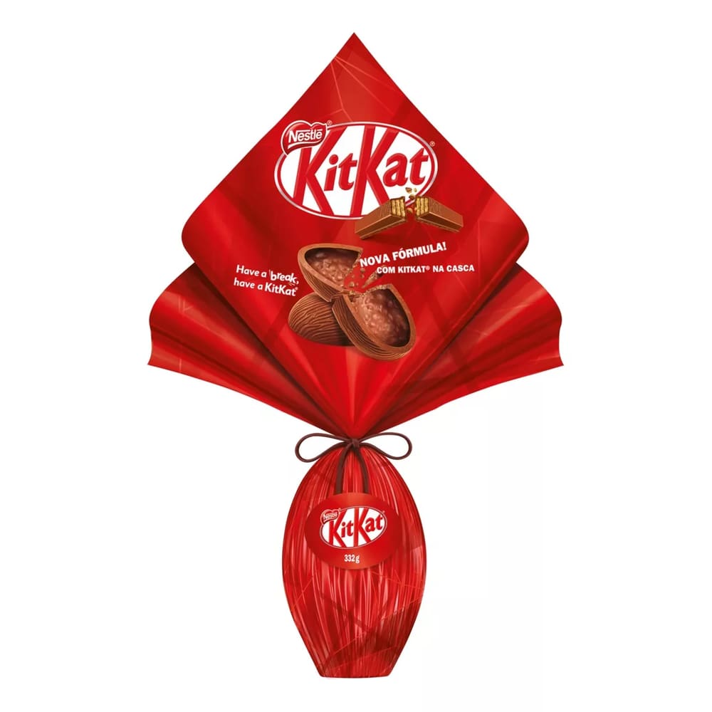 Ovo De Páscoa Kit Kat Ao Leite Chocolate Nestle
