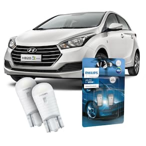Par Lâmpada Led Farolete Hb20 2012/2019 Philips Ultinon