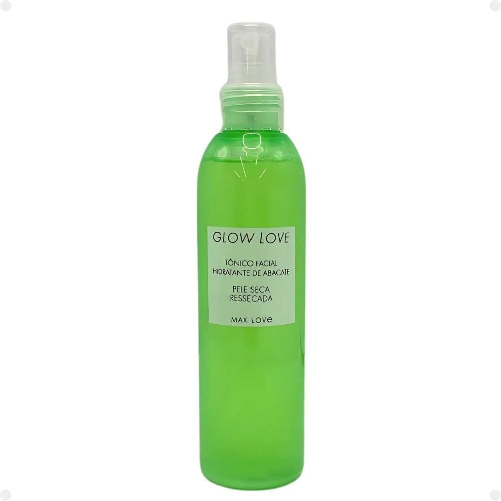 Tônico Facial Max Love Pele Ressecada Glow Love Hidratante De Abacate 200ml
