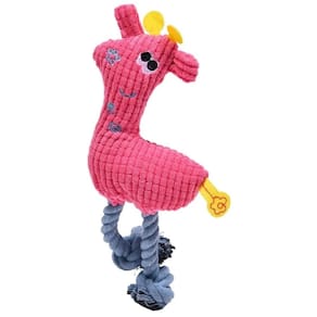 Mordedor de Pelucia Cachorro Caes Pet Gato Animais Brinquedo com Apito Lazer Diversao Seguro Resistente