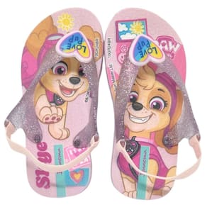 Chinelo Infantil Menina Elastico Patrulha Canina Ipanema