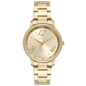 Relógio Technos Feminino Elegance Dourado 2035mya/1d 32mm
