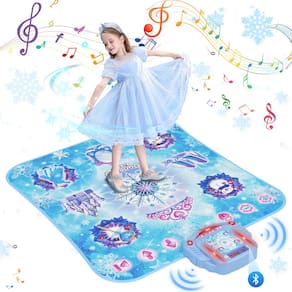 Tapete de dança Surelect de 8 botões Frozen Dance Pad Bluetooth 2024