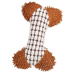 Mordedor de Pelucia Caes Pet Cachorro Gato Brinquedo com Apito Animal de Estimaçao Interativo Resistente