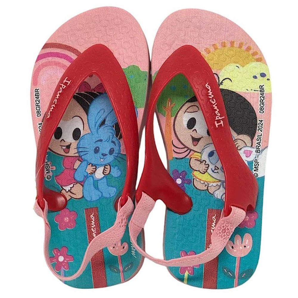 Chinelo de Dedo Infantil Menina Ipanema Turma Da Monica 26791