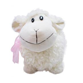 Ovelha Branca Laço 20Cm Pelúcia - Xt8854M-Sp-F F1A