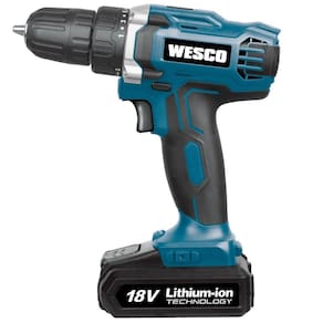 Parafusadeira Furadeira 10mm 18V Carregador Bivolt - Wesco