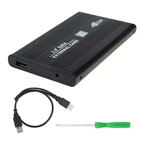 Case Gaveta Hd Sata Externo 2.5 Usb 2.0 Notebook Preta