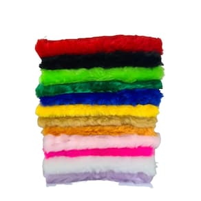 Kit 10 Tapetes Pelucia Fundo De Foto Pelo Baixo 30X30Cm