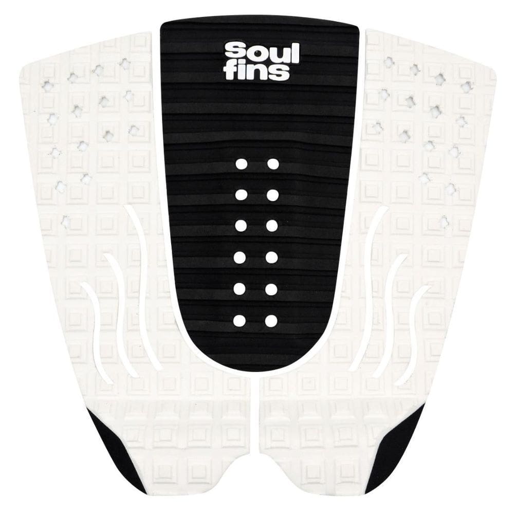 Deck Surf Antiderrapante - Soul Fins Colors Preto/Branco 63