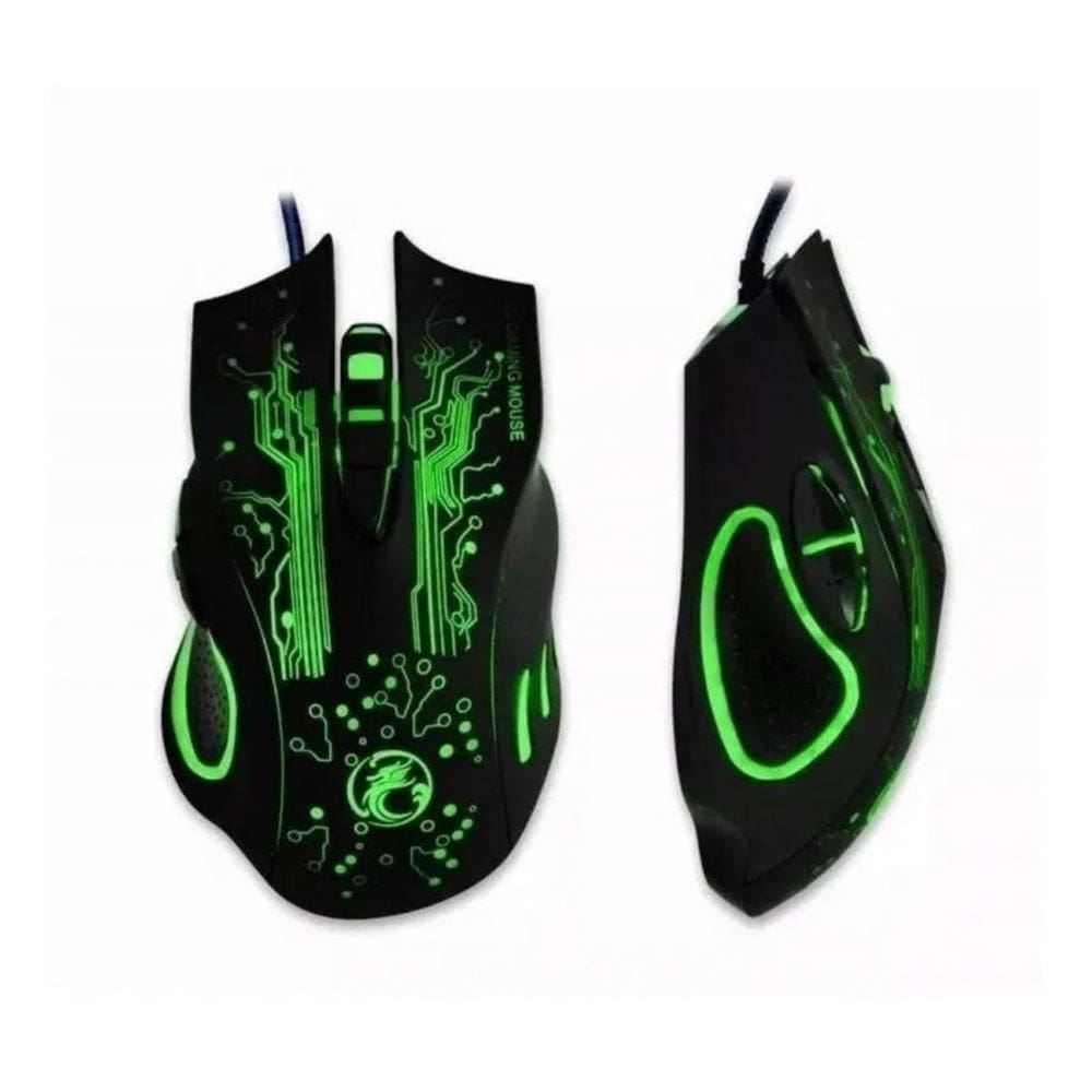 Mouse Gamer X9 6 Botões 2400 Dpi Colorido Rgb Ergonomico