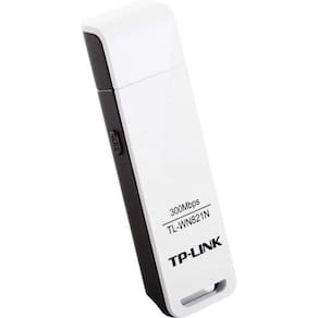 Adaptador Placa Wireless Tp-Link Usb Wn-821N 300Mbps Wi-Fi