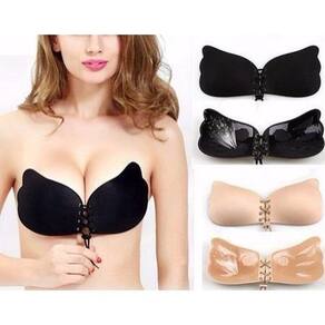 Sutiã Adesivo Invisível Levanta Seio PUSH UP Silicone PRETO