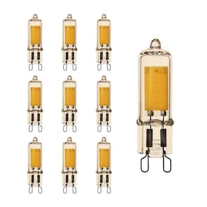 Lâmpada Led Avant Luxpin Ambar 2W 2400k G-9 220v 10 Unidades