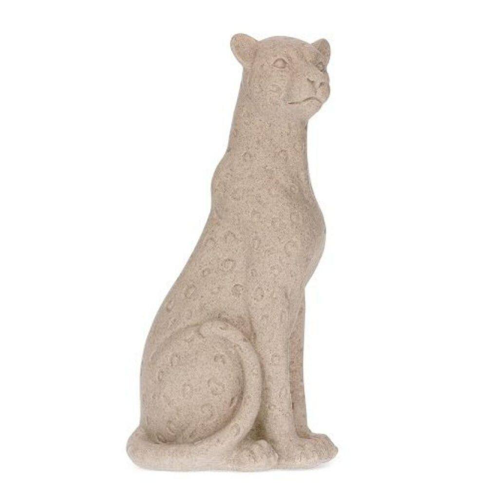 Escultura Leopardo Poliresina 33,5X16X12Cm 20184 Mart
