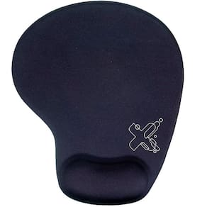 Mousepad Maxprint Com Apoio Em Gel 29 X 23 Cm Preto 60000097