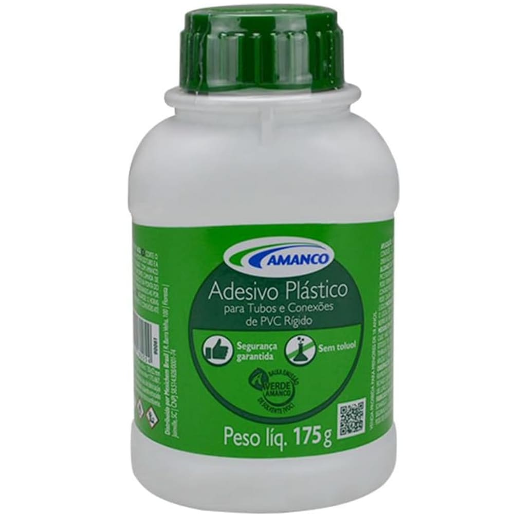 Adesivo PVC 175GR com Pincel - Amanco