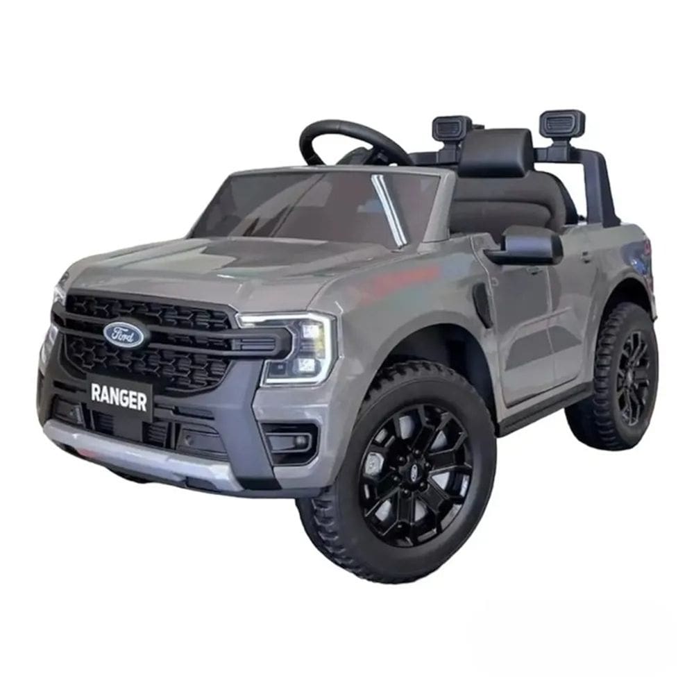 Carro Eletrico Infantil Ford Ranger 12V Cinza - Belfix
