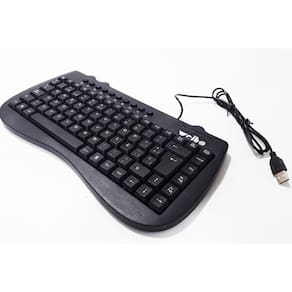 Teclado Mini Portátil Multimídia Usb 98 Teclas Wb-770