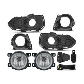 Kit Farol Milha Honda Fit 2018 2019 Com Kit Lâmpada Led