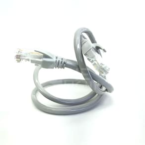 Kit 5 Cabos De Rede Patchcord 1 Metro Cat. 5