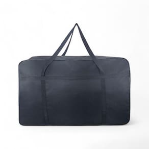 2 Sacolao Bolsa Compra Nylon600 Paraguai 76X48X28Cm Zíper