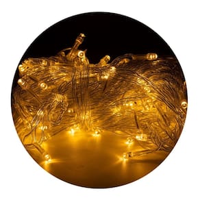 Cordão Led Pisca 10M Com 100 Lâmpadas Em Formato De Gota