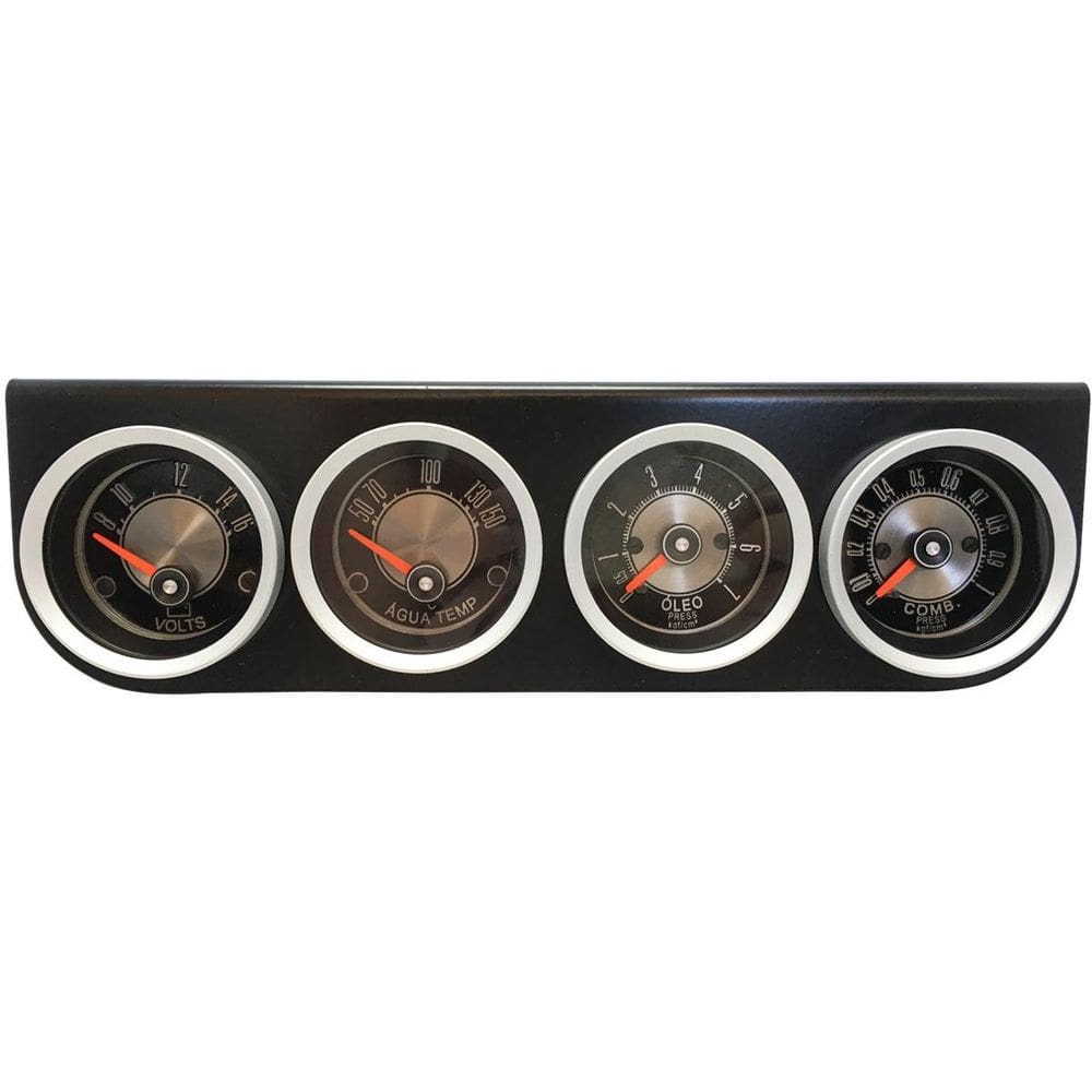 Kit 4 Manômetros Mecânico Ford Maverick